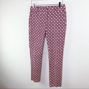 Loft Red Julie Pants